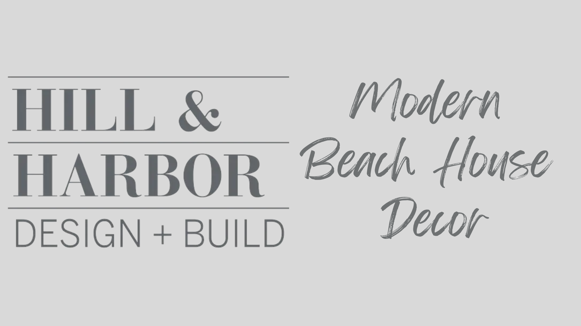 Our Tips for Modern Beach House Decor
